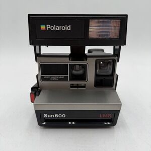 Polaroid Sun600 LMS Instant Film Camera Tested